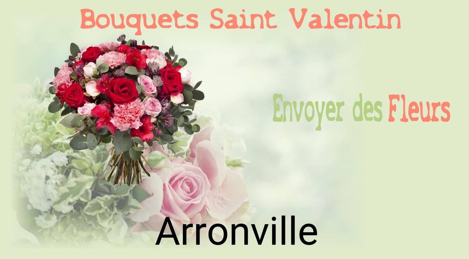 Roses de Saint-Valentin livrées à Arronville